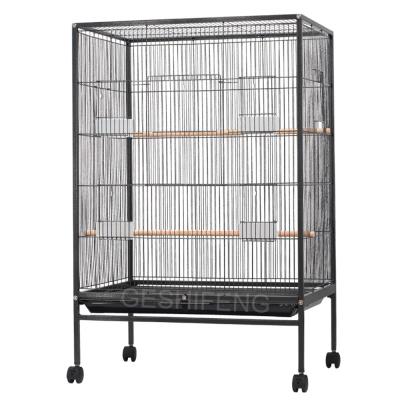 China Best Professional Wholesale Wire Bird Cage Large Love Big Bird Cage Parrot Cage Birds Accessories// à venda