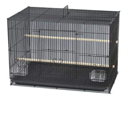 中国 Cheap Prices Steel Mesh Small Folding Love Bird Hanging Pet Cages Carriers Fop Bird Cage Vintage 販売のため