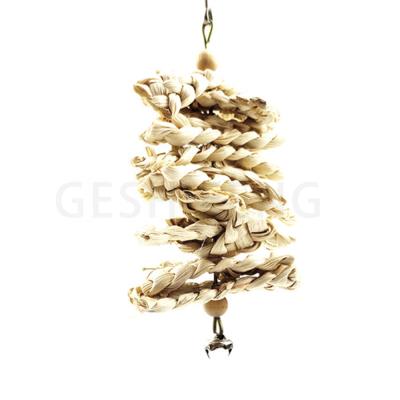 Κίνα Best selling Climbing Swing Double Layer Toys For Bird Parakeet Soft Bird Toy Wood Bird Toy προς πώληση