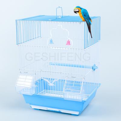 Cina Hot Sale Iron Metal Parakeet Parrot Bird Cage small Size Bird Cage with Good quality in vendita