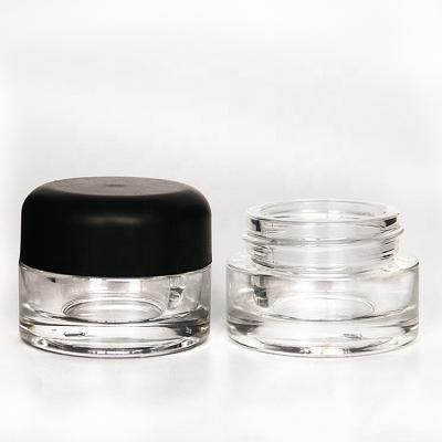 China Wholesale 5ml 10ml 20ml 30ml 50ml Air Tight Glass Food Sealed Jar With Lid For Herbs for sale