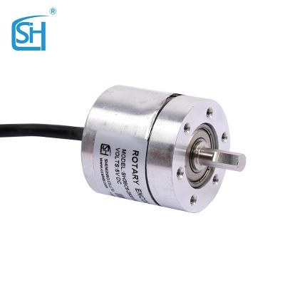 China Good Quality Incremental Solid Shaft Speed ​​Sensor Hall Effect Magnetic Encoder Prices for sale