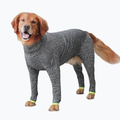 China Large Large Stocked 4 Leg Dog Jumper Multi Color Options Homedress Breathable Leisure Wear For Dog Sweatshirt for sale