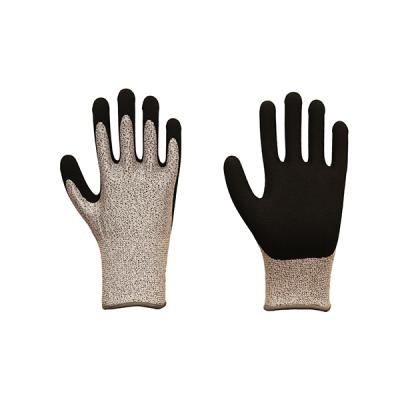 China HPPE Latex Gloves Anti Cut Gloves HPPE Anti Cut Level 5 for sale