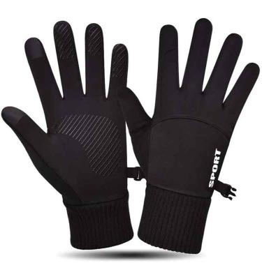 China Water Proof Touch Screen And Waterproof Sports Racing Anti Slip Winter Cycling Gloves for sale