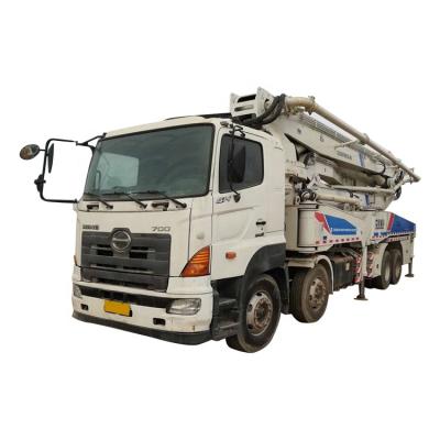 China Building Industry Architectural Engineering Used 48m Concrete Pump Truck With 1 Year Warranty for sale