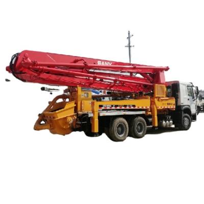 China Construction worksÂ   SANY SY5419THB Series Truck-Mounted Concrete Pump 56M Concrete for sale