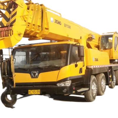 China XC Minerals MG used truck crane for sale QY100K 100ton used truck crane in good condition for sale