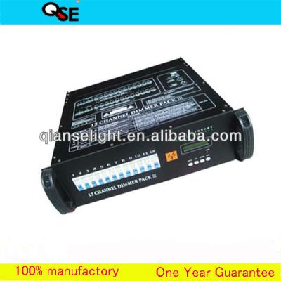 China 12 Channel DMX512 Dimmer Pack Lighting Controller / Console CS011 for sale