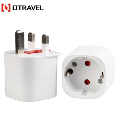 China Single Plug 13A Eu To British Promotion Gift New Arrival 2021 Single Plug 13A Eu To AU UK India USA India Plug Socket Travel Adapter With Earth Pin for sale