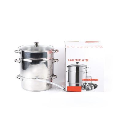 China Sustainable Multifunction Cooking Pots Stainless Steel Steamer Pot for sale