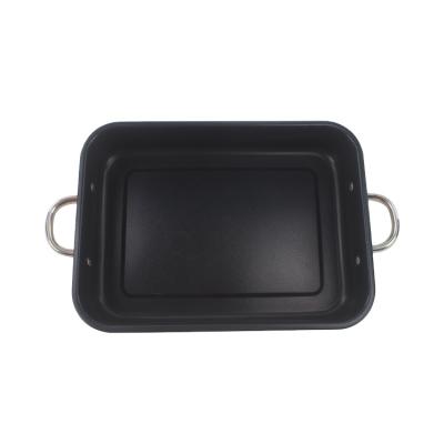 China Gas Cooker Stainless Steel Griddle Cooking Noasting Filters Non-Stick Baking Trays for sale