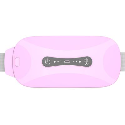 China Portable sound wave vibration constant temperature heating belt for relieving abdominal pain and dysmenorrhea for sale