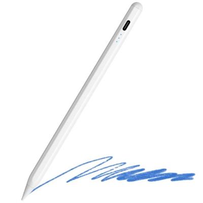 China 2020 New Design Tablet Aluminum Metal Barrel Screen Touch Stylus Pen Magnetic Active Stylus Pencil For Ipad Series for sale