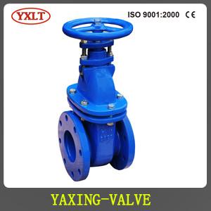 China DIN CAST IRON METAL SEATED GATE VALVE,F4(C) PN16 for sale