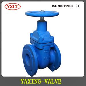 China DIN CAST IRON NON-RISING STEM ,METAL SEAT,GATE VALVE,LIGHT TYPE,PN10 for sale