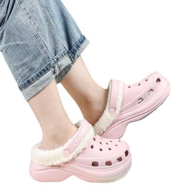 China Womens And Mens Breathable Two Tone Breathable Open Toe Injected Garden Shoes Adult Breathable Eva Clogs for sale