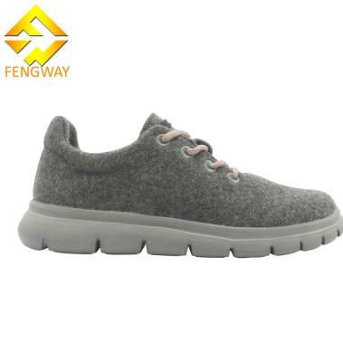 China Lightweight 100% Good Quality Merino Knitted Wool Sneaker Shoes for sale