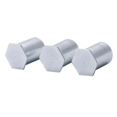 China Stainless steel manufacturer supply by columnsBSO-M4-8 blind hole carbon steel rivet nut for sale