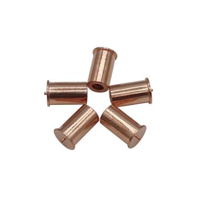 China Heavy Industry Carbon Seed Column Nut Steel-Copper Clad Weld Weld Nut for sale