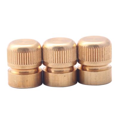 China Heavy Industry CNC Customized Processing Brass Knurled Nut Embedded Nut Fastener Nut for sale