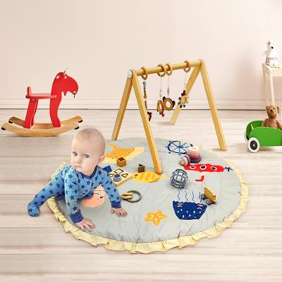 China Toy Pad Cotton Newborn Infant Soft Crawling Animal Covering Playmat Around Floor Cover Kids Room Soft Baby Play Mat for sale