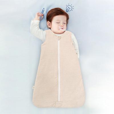 China Breathable Customize Baby Sleep Suit Popular Bamboo Spandex Organic Singlet Knitted Cotton Muslin Sleeping Bag Sleep Bag for sale