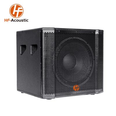 China No stage HF-MK1501A large HF-acoustic subwoofer profeessional active audio sound system for sale