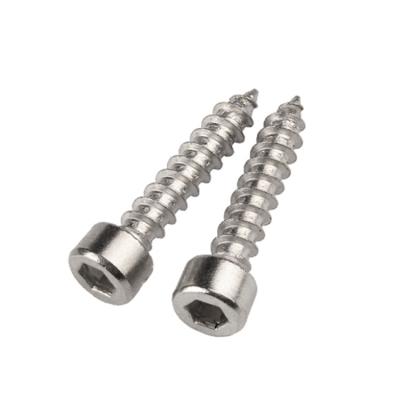 China Brass Galvanized Steel Allen Hex Socket Head Self Tapping Wood Tapping Screws for sale