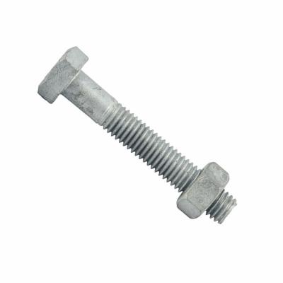 China Other Machinery Precision Titanium Bolts Hot Dip Galvanized Bolt Nuts For Fastenal Connector for sale