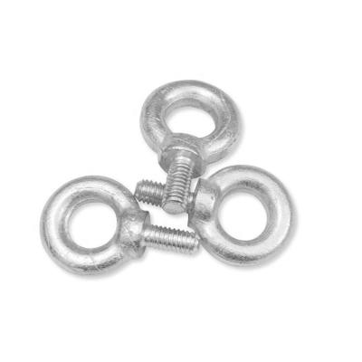 China Heavy Duty High Quality Custom Stainless Steel Hexagonal Hot Dip Galvanized Iron Eye Bolts for sale