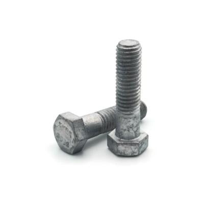 China HEX Screw Tools Hex Head Fasteners Bolt Nuts Hot Galvanized Screws for sale