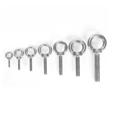 China Construction Stainless Steel Hexagon Bolts Lengthened Stainless Steel Ring Bolt Eye Lifting Bolts Nuts for sale