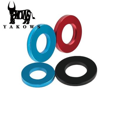 China Factory Sales M6 Flat Colored Galvanized Anodized Aluminum Butt Washers for sale