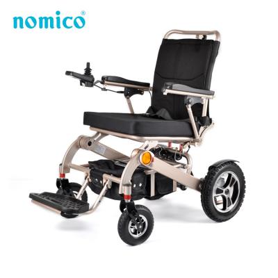 China Convenient Heavy Duty Smart Power Joystick Folding LCD Folding Load 120KG Electric Wheelchair Remote Control for sale