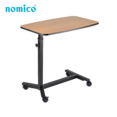 China High Quality Minimalist Over Bed Rolling Table On Wheels, Hospital Side Table for sale