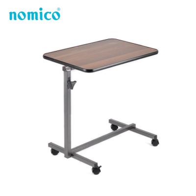 China Minimalist Suitable For Hospital Bed Table Patient Adjustable And Movable Dinner Table for sale