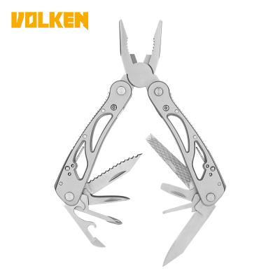 China MULTI FUNCTIONAL Outdoor Multifunctional Knife Pliers All Stainless Steel Folding Pliers Sandblasting Handle Household Collection Process Tool Kit for sale