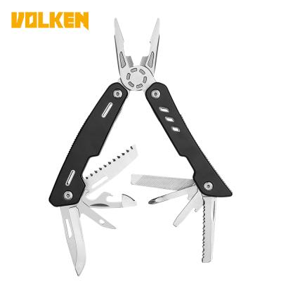 China New Multifunctional Amazon Tools Wire Stainless Steel Portable Foldable Pocket Pliers Universal Outdoor Sriping Pliers for sale