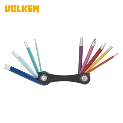 China Flexible Universal Single Term Cross Hex Wrench Driver For Outdoor Instruments Colored for sale