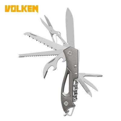 China Non-Variable Outdoor Universal Tool Black Universal Combine Key Chain Knife Folding Pocket Swiss Tool for sale