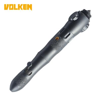 China Mini Multifunction Ballpoint Pen Outdoor Emergency Pocket Reduced Pressure Tool Tactical Tool Pen with LED Light for sale