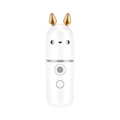 China Mini Personal Cartoon Portable Moisturizer Skin Nano Spray Water Replenishe Instrument Moisturizing Handy Nano Mist Spray for sale