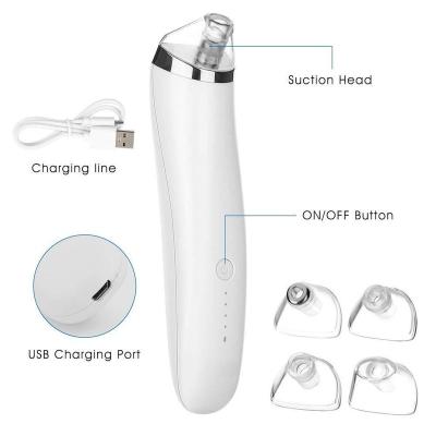 China Acne Treatment Beauty Vacuum Suction Blackhead Remover Pore Pimple Comedone Extractor Tool for sale