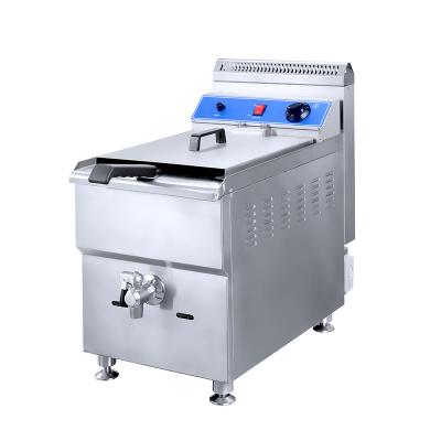 China 18L Restaurant Gas Deep Fryer OEM/ODM Professional Commercial Deep Fryer Machine Stainless Steel Chips Chicken Frying for sale