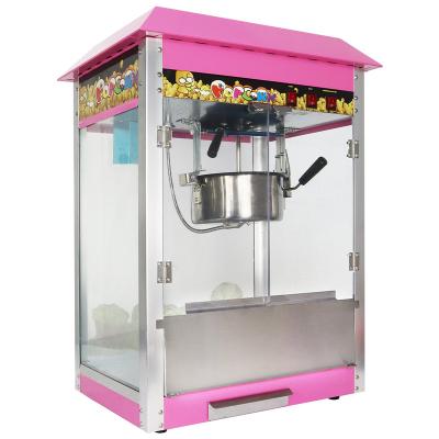 China Pink china electric popcorn snack machine factory popcorn machine commercial for sale