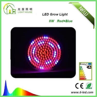 China 8 Watt UFO LED Grow Lights , LED Hydroponic Grow Lights FCC / SGS listed for sale