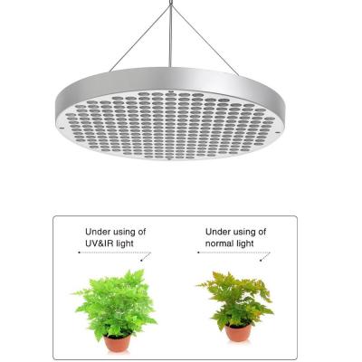 China 150 Watt Round UFO LED Grow Lights For Greenhouse , 50～60Hz Frequency for sale