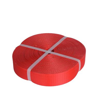 China Making Logistics Strap Webbing Strap Polyester 2in*5500lbs Used For Logistics Strap for sale