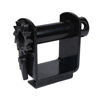 China AUTOMATIC 4 Inch 16500 Pound Truck Winches Standard Web Lashing Winch Manufacturer For Cargo Hauling for sale